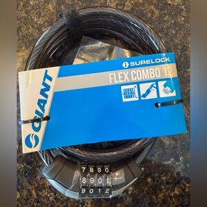 Giant Surelock Flex Combo 12 Bike Lock New